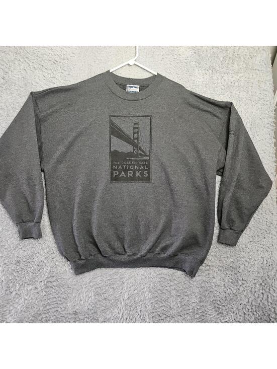 Hanes Other - Vintage Sweatshirt Golden Gate National Parks 2XL Hanes Ultimate Cotton